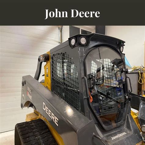 quality john deere skid steer window|Replacement Skid Steer Doors .